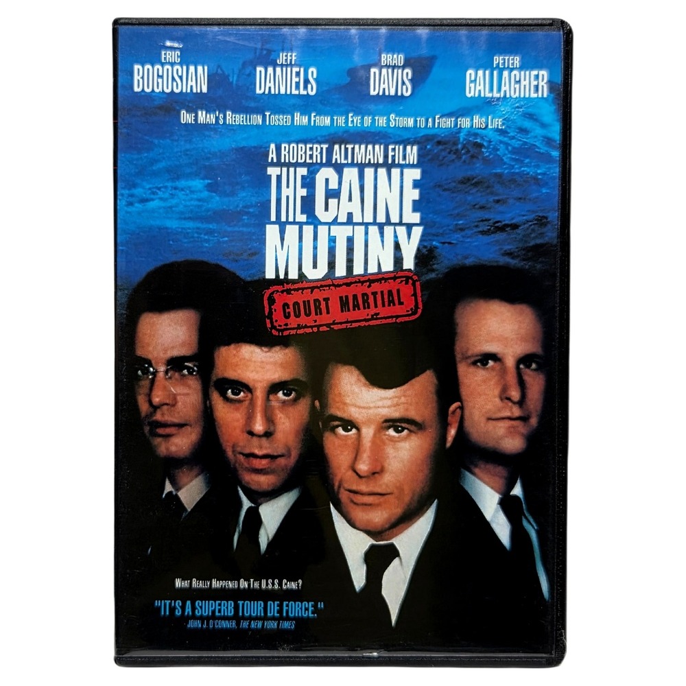 Lionsgate The Caine Mutiny Court Martial Film Drama Jeff Daniels DVD Disc EUC